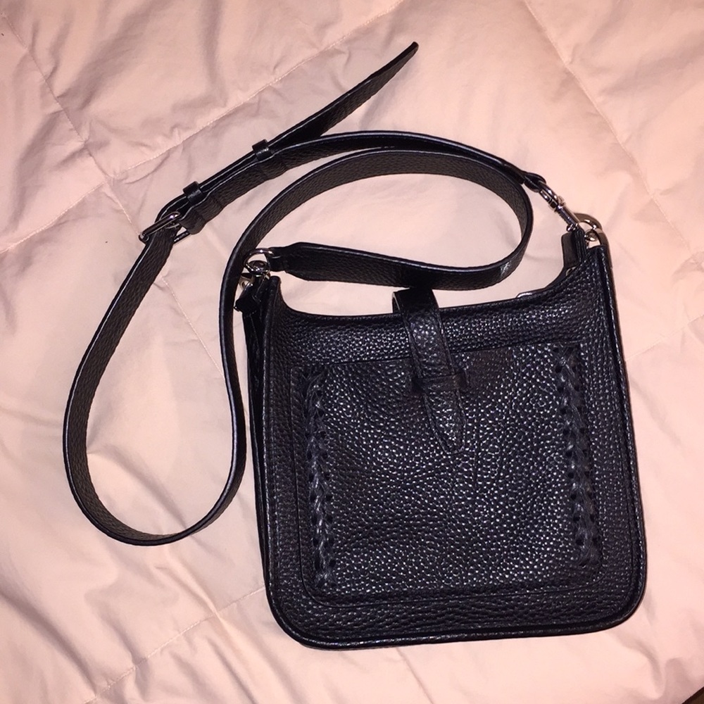 Rebecca Minkoff Unlined feedbag with whipstitch